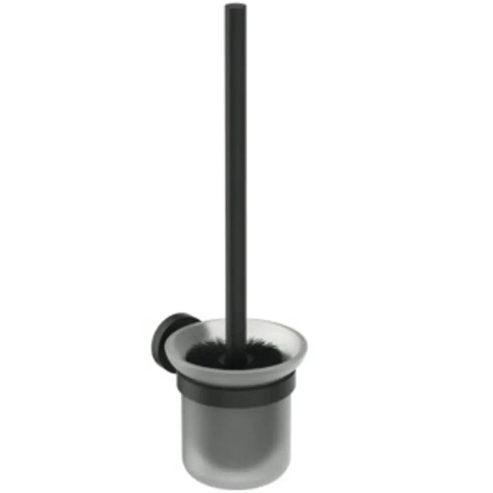 IS-Buerstengarnitur-IOM-satiniertes-Glas-wandhaengend-Silk-Black-A9119XG gallery number 1